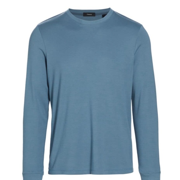 THEORY Men Essential TEE Long Sleeve Large Brand NEW - Picture 1 of 3